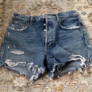 Agolde Jean shorts, never worn